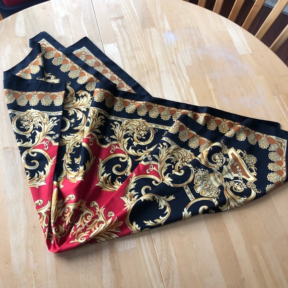 Vintage Silk Scarf - Picture 3 of 3